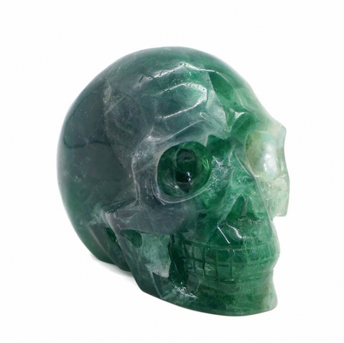 Натуральный флюоритовый кварц, Кристальные черепа Fluorite Skulls