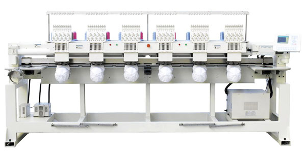 CT-906H/ CT-1206H Flat Cap Tubular 3 function Embroidery machine
