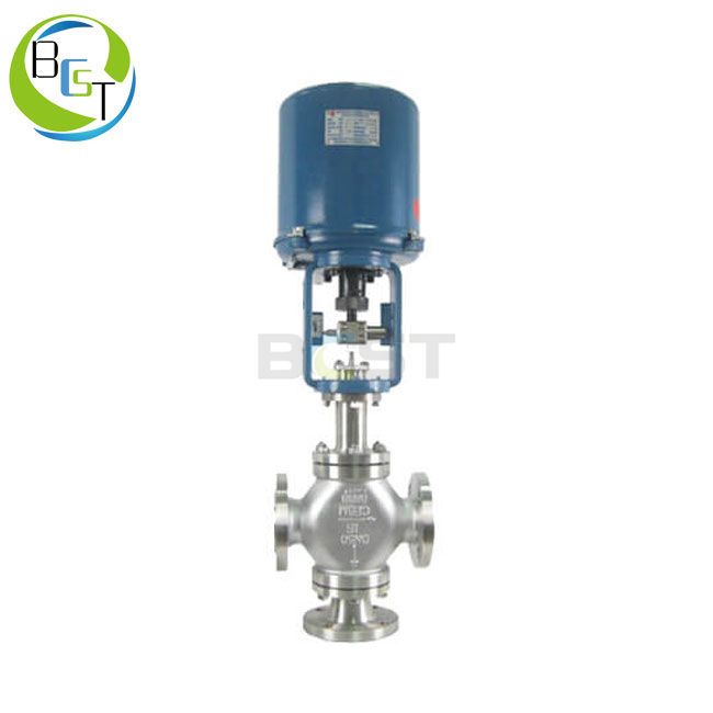 3 Way Electric Actuated Control Valve