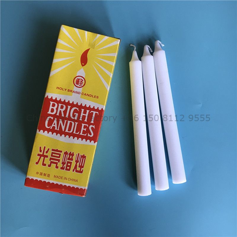paraffin wax africa white bright candle holy brand supplier
