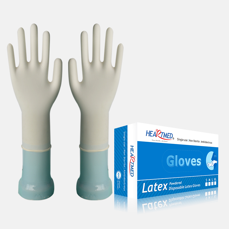Перчатки латексные одноразовые Disposable Latex Gloves