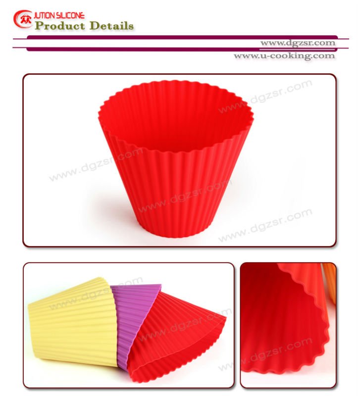 Round Shape silicone muffin baking cup