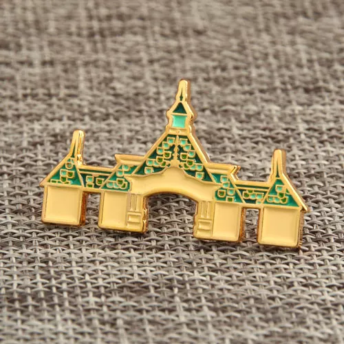 Custom Enamel Pins | Indian Palace Enamel Pins - No Minimum