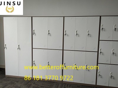  4 Door Steel Locker H1850XW900XD400mm Metal Furniture Wardrobe Storage Cabinet