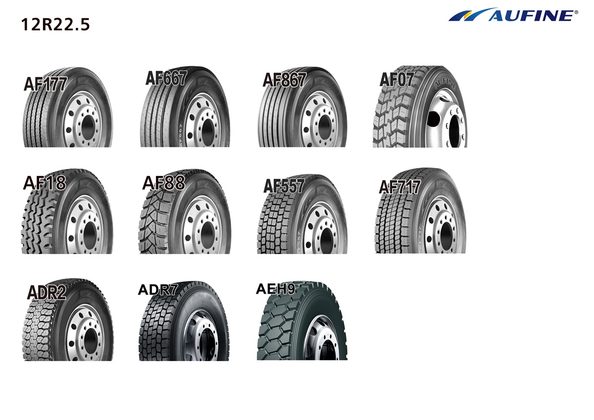 AUFINE Top brand Reliable Quality 13R22.5 Truck Tyre 