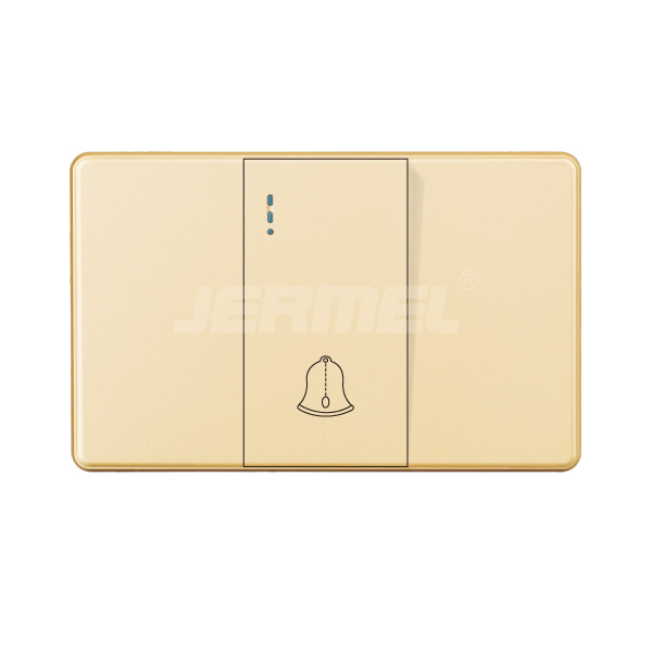 10-16A 110-250V Bell Golden Flower Switch Home Power/Hotel Decarative Style Wall Switch