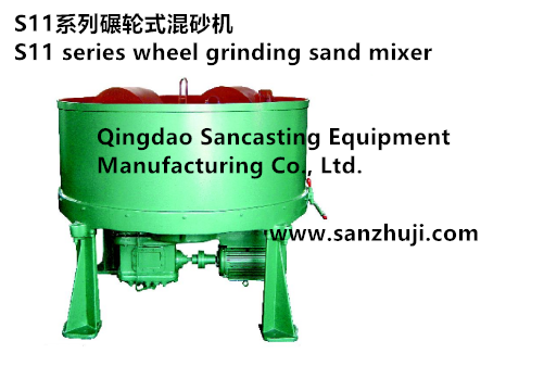 S11 series wheel mixer sand