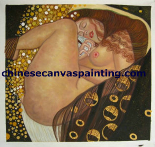 Gustav Klimt art, Klimt oil paintings, masterpieces of Klimt