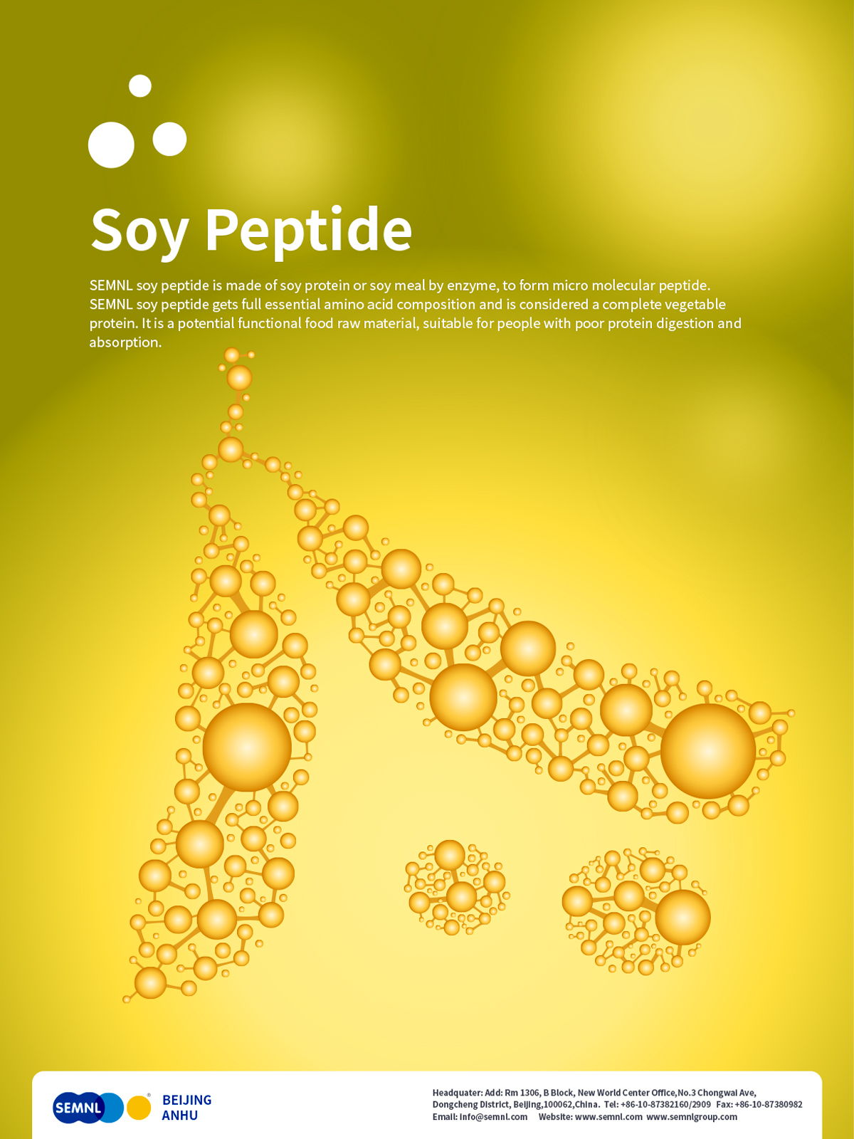 High Quality SEMNL soy peptide