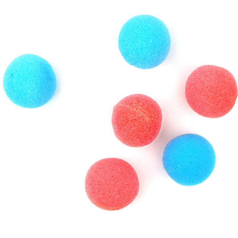 Boomwow blue pink sponge ball perfect for gender reveal party