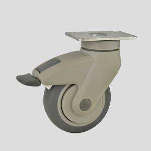 Medical Caster with Plate Type