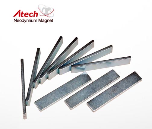 Industrial Magnet 1 inch x1/4 inch x1/8 inch Magnetic Plate Thin Magnet Bar