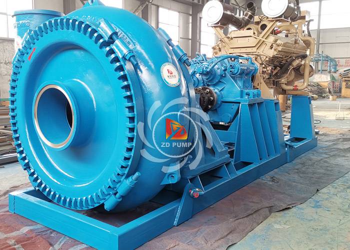 diesel engine drive sand suction pumps