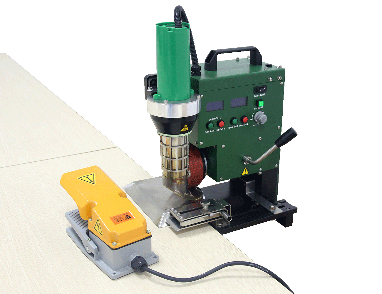SWT-PAU Table mounted welder for  TPO and other thermoplastic material