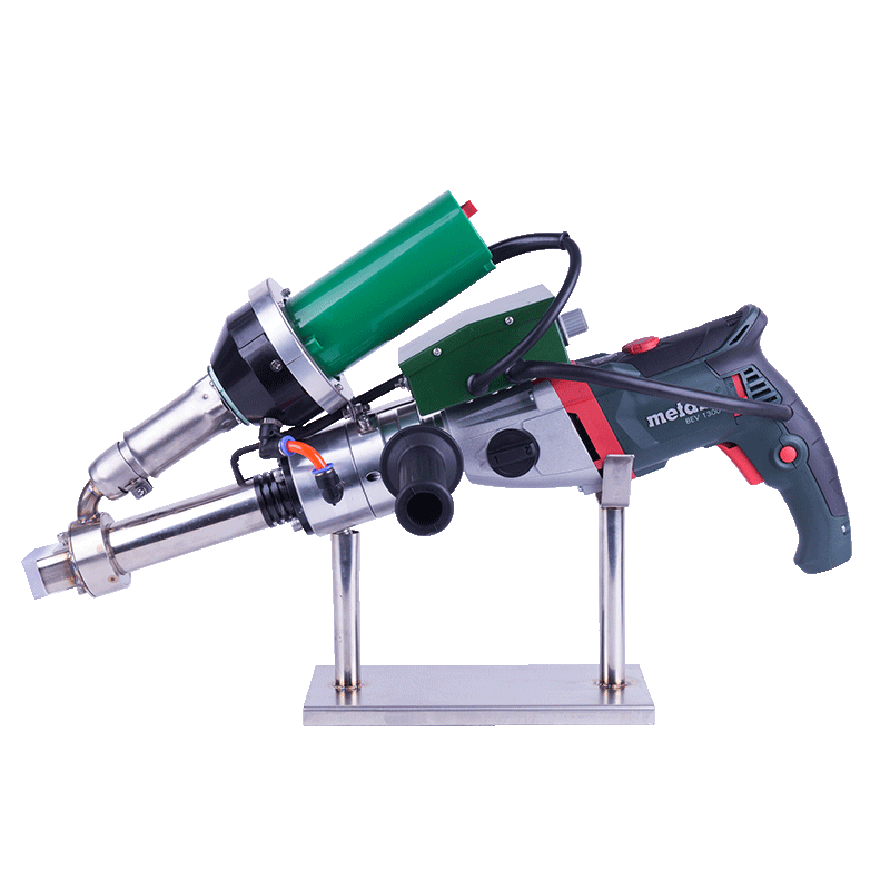SWT-NS610A Plastic Machinery of 1600W PVC Hand Extruder Hot Air Extrusion Welding Gun