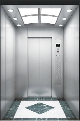 quiet and stable gearless 630 kg passenger elevator for residential