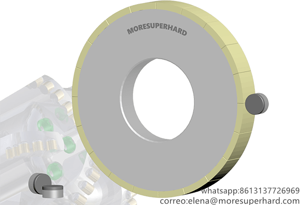 Цилиндрический алмазный круг для шлифования резцов PDC / сверл PDC