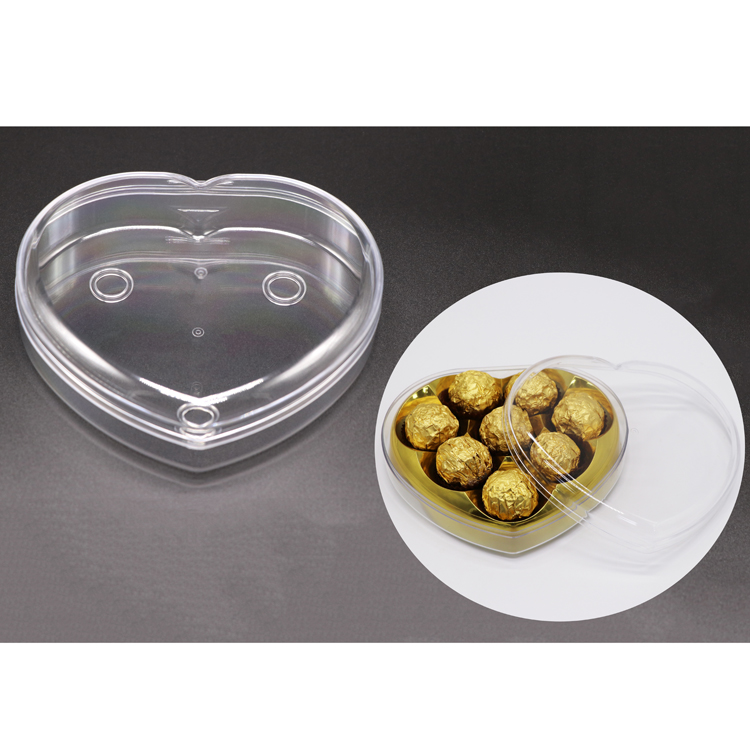 Weisheng Heart-Shaped Chocolate Box Food Plastic Case