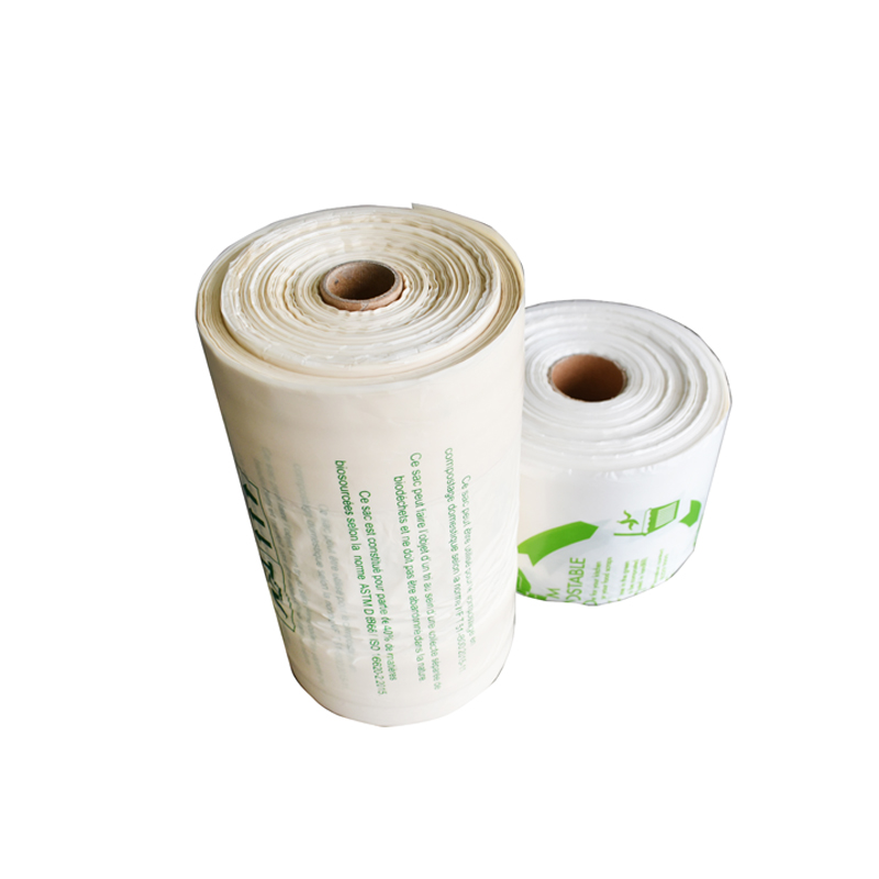 100% biodegradable cassava starch plastic grocery carry packaging manufacturer compostable shopping bags