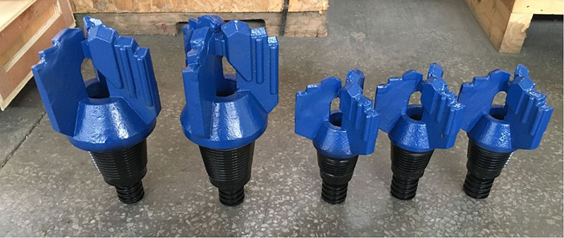 Three Blade Wings Drag Rock Drill Bit For soft formations 