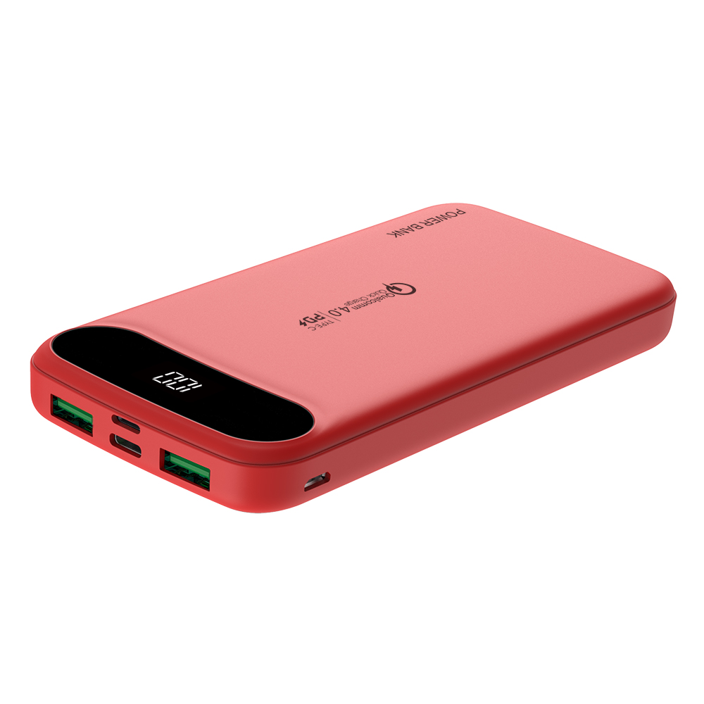 New 22.5W QC4.0 Power Bank 10000mAh Fast Charging portable mobile charger with LED display 
