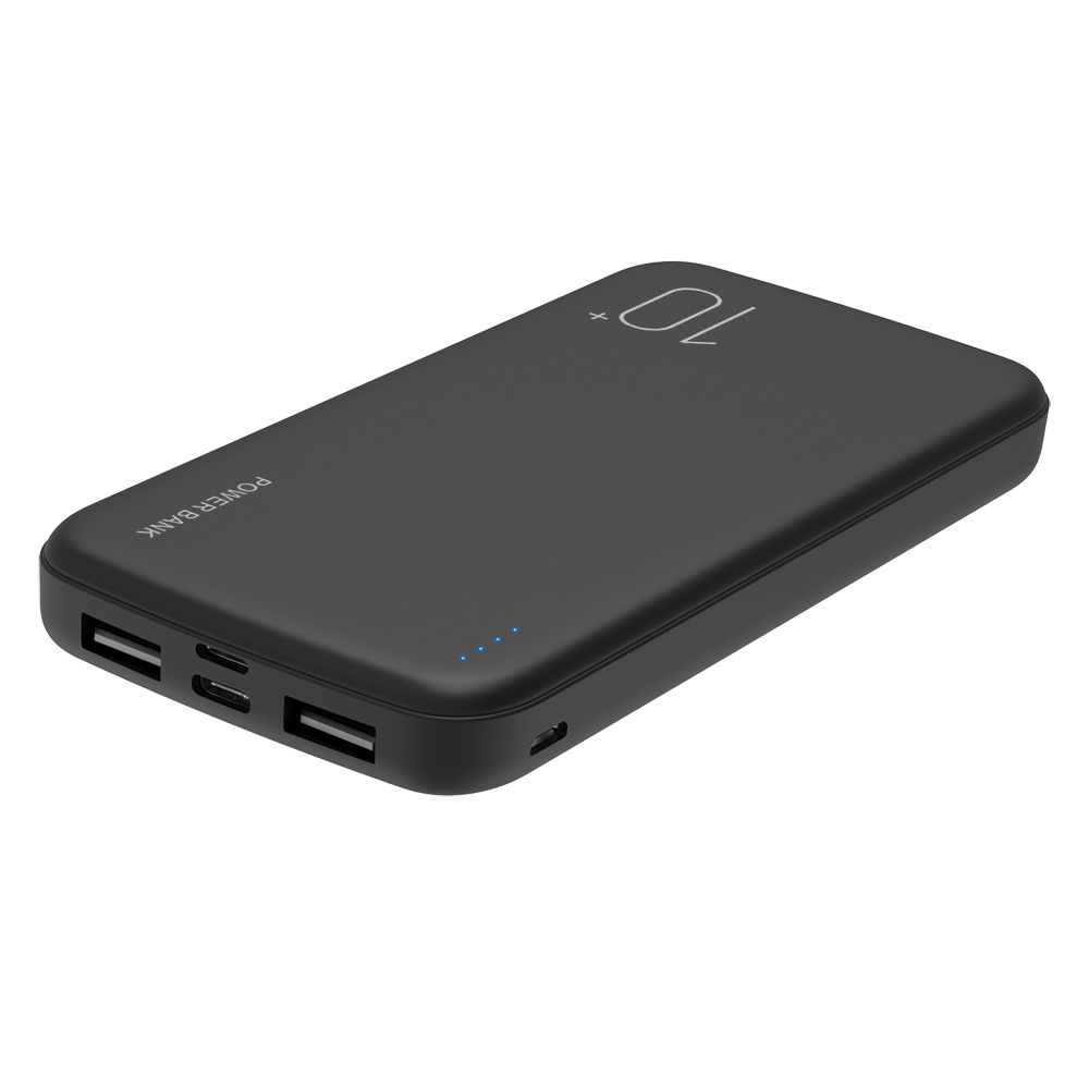 Smart Output Power Bank ABS+PC Fire Proof Material Unique Power Banks 10000mah Portable Charger 