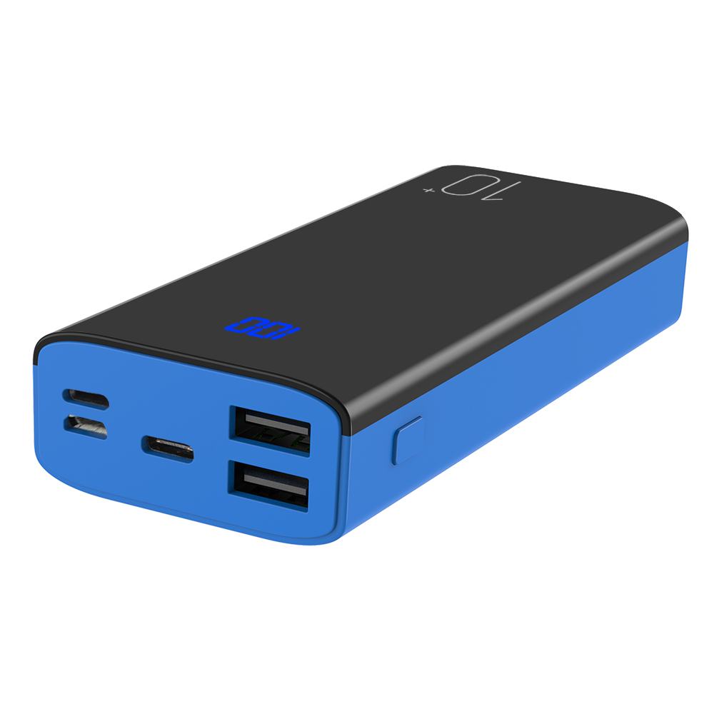 Portable Charger Power Bank 10000mah Dual USB Output Lightning Input PowerBanks For Mobile Charger With Digital Display 