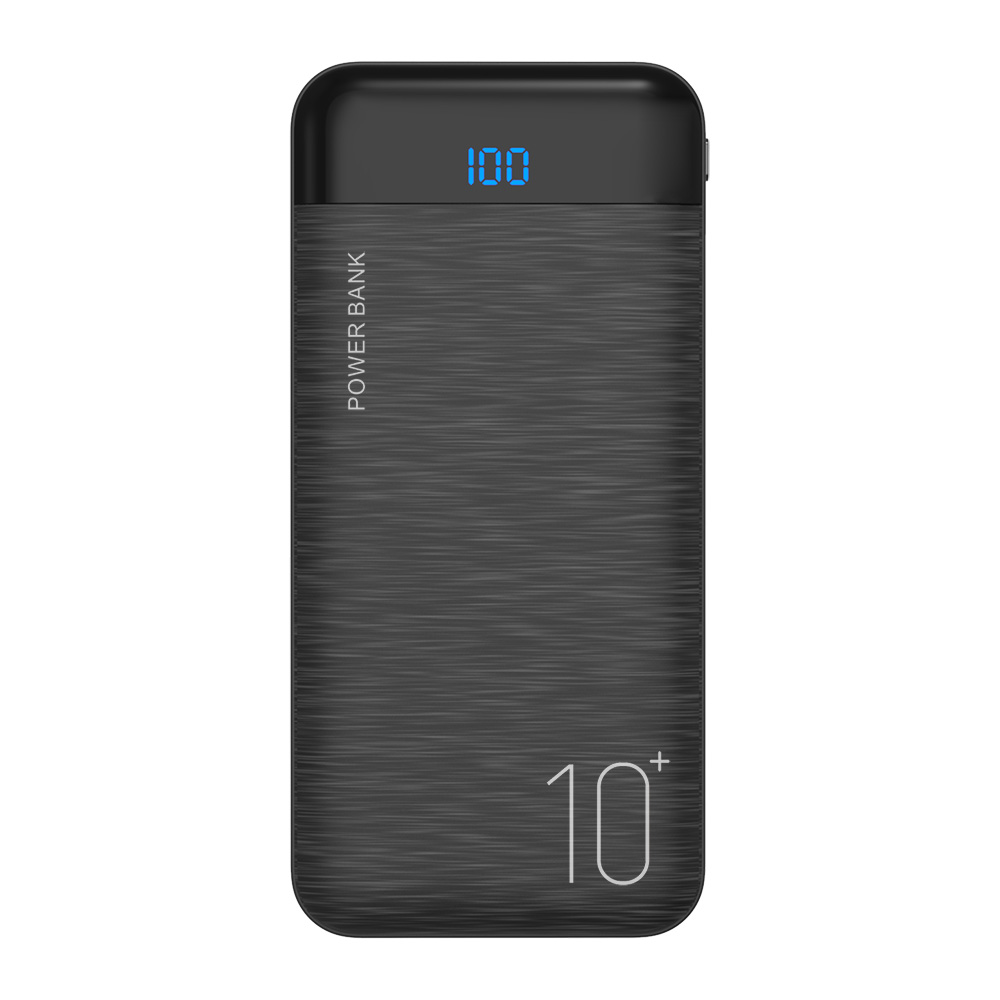 Power Bank 10000mAh Portable Charging Powerbanks Mobile Phone External Battery Charger With Digital Display 