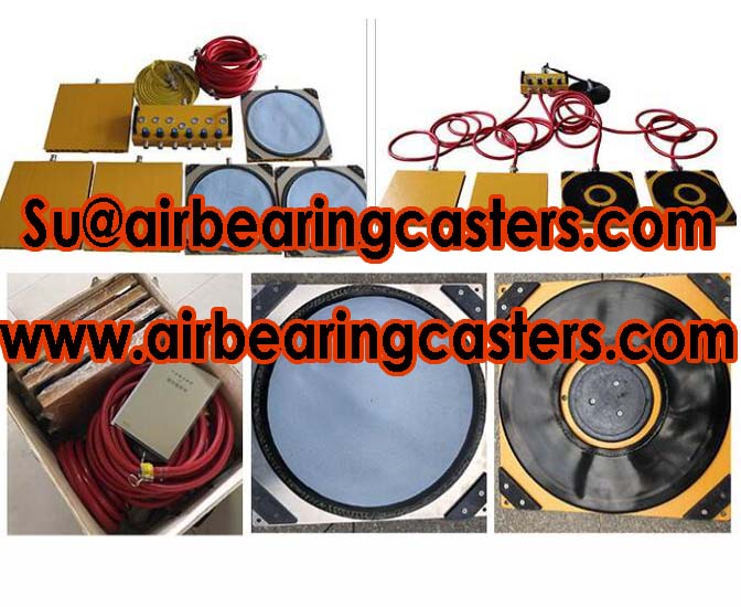 Air bearings movers is easy to operate