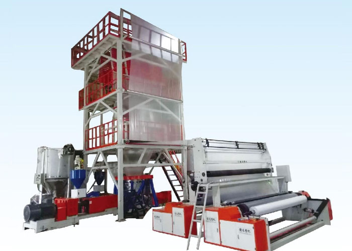 High and low pressure film blowing machine