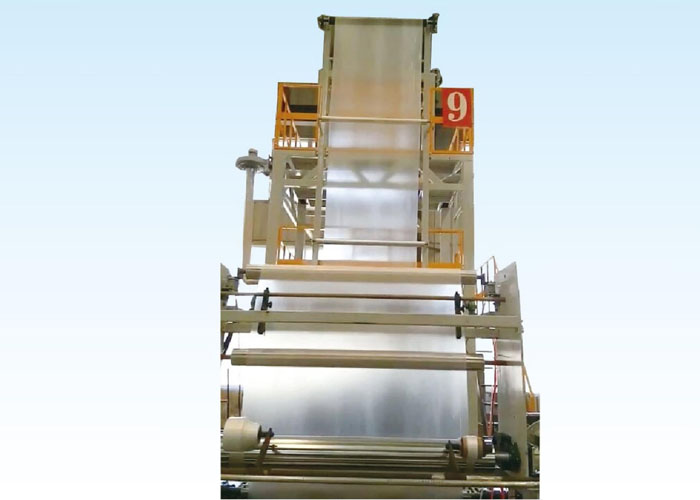 High and low pressure film blowing machine