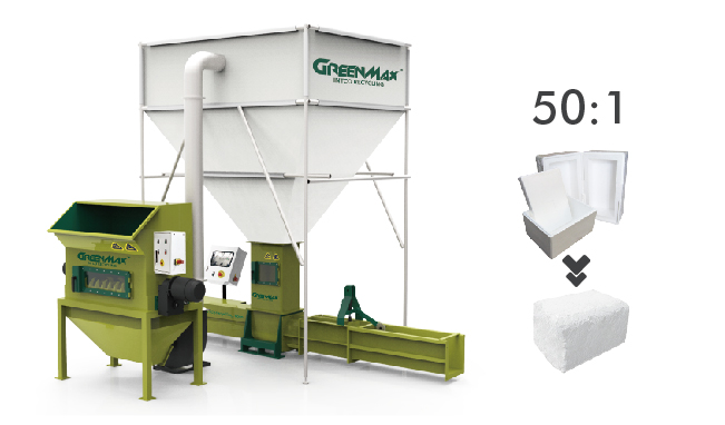 GREENMAX foam compactor A-C300 for sale