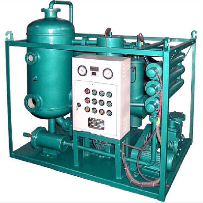 ZJCQ TYA TY Coalescer High Vacuum Hydraulic Turbine Oil Lube Oil Gear Oil Purifier Purification Filter Machine System for Used Turbine Oil Filtration Treatment Dehydration Recycle Extend Oil Life for 