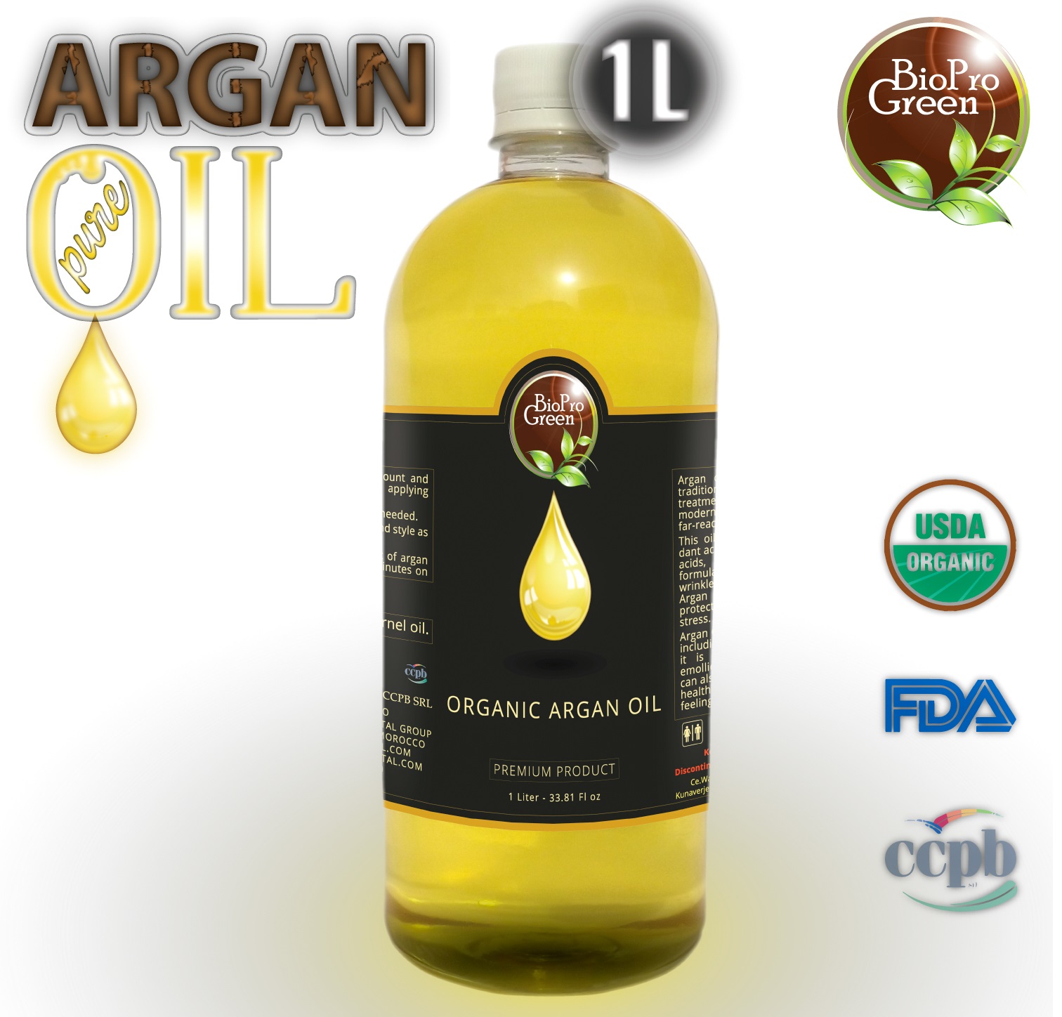 2021 hot sale deodorized argan oil for hair treatment