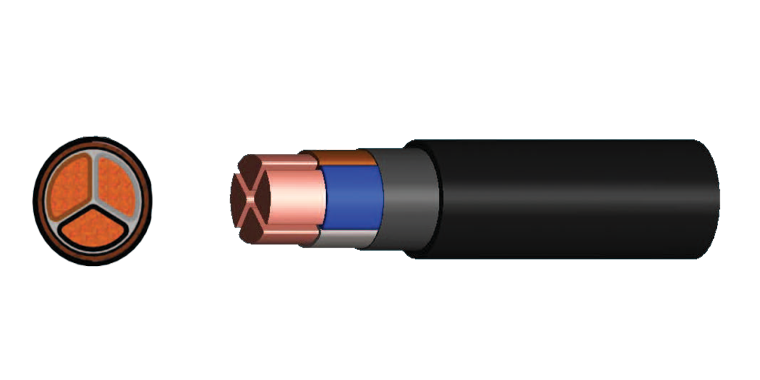 3 Cores Power Cable (XLPE Insulated)
