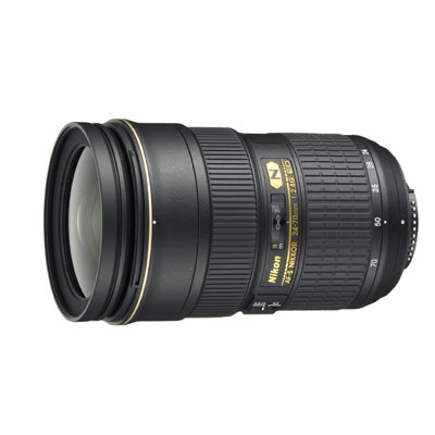 Nikon 24-70mm f/2.8G ED AF-S Nikkor Wide Angle Zoom Lens