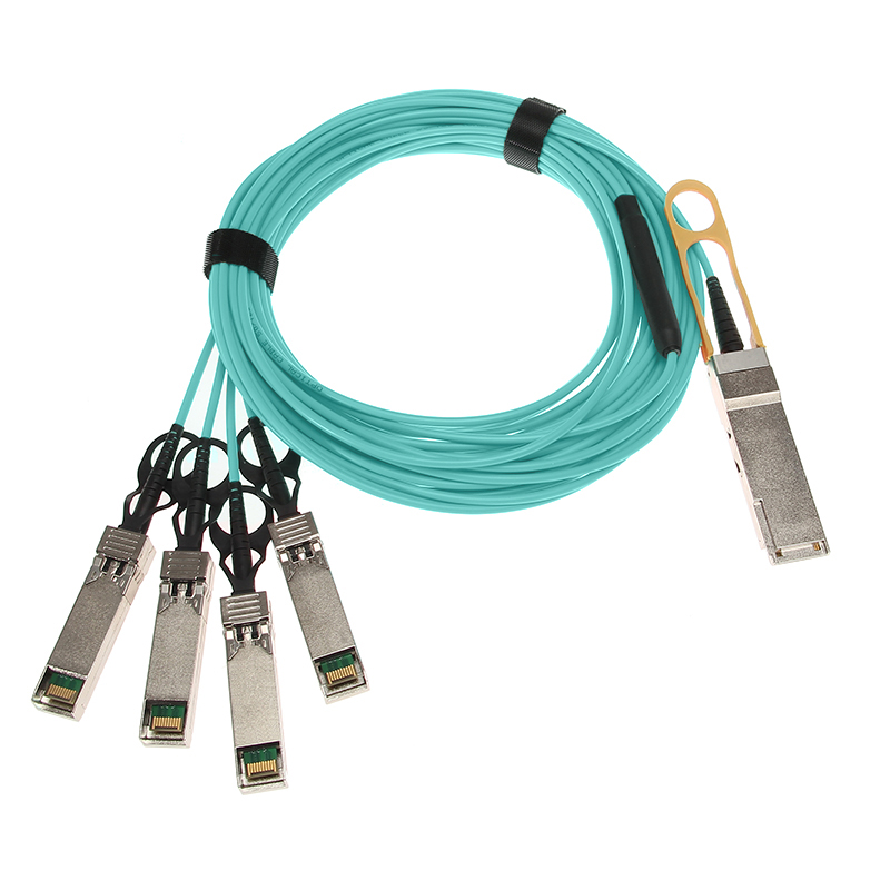 UPON 40G QSFP+ to 4x10G SFP+ Breakout Active Optical Cable