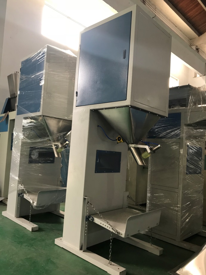 25kg stucco powder valve bag packaging machine for 25kg stucco powder Valve Bag Filling Machine, Fully Automatic Valve Bag Packing Line Wuxi HY Machinery Co., Ltd.