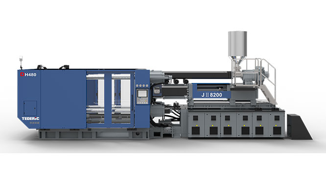 DH-JII Two-platen Medium to High Pressure Dual-stage Injection Molding Machine