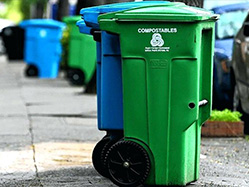 Backtrack Classified Trash Can Thicken Garden School waste bin-HP240L Classified Trash Can Thicken Garden