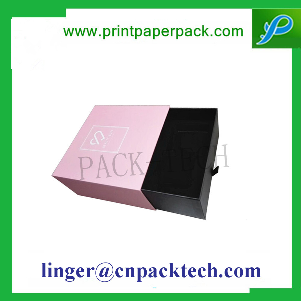Customize Fancy Tea & Wine Retail Gift Packaging Drawer Box