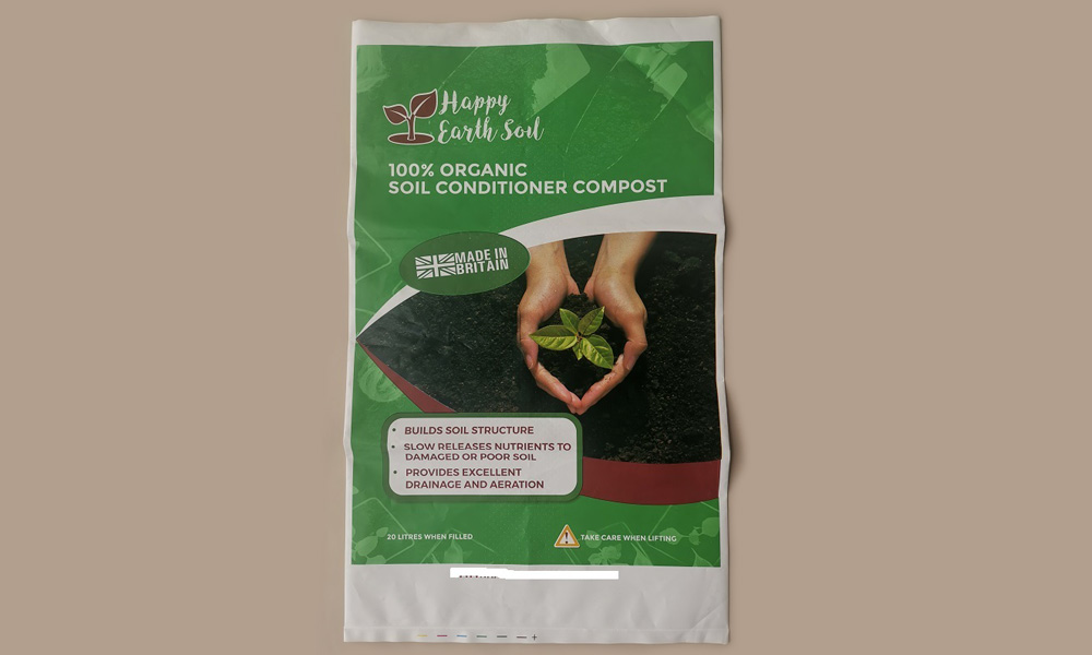 Customized Micro Perforation Soil Plastic Packaging Bag