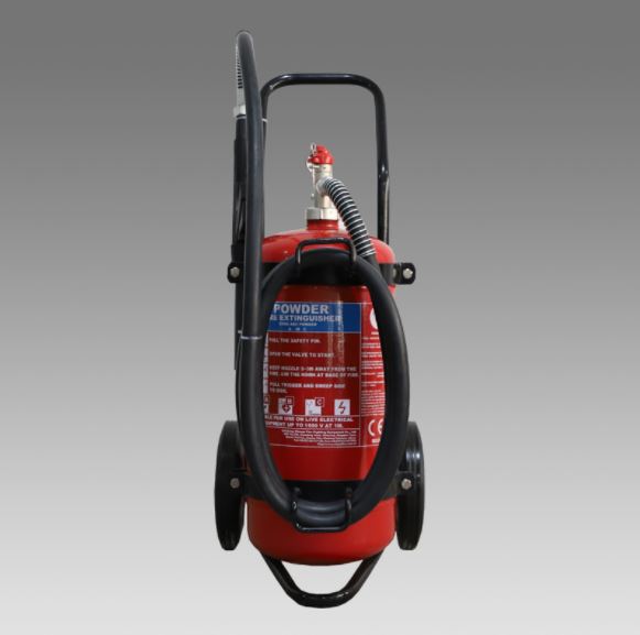 EN1866-1 25kg Mobile Dry Powder Fire Extinguisher