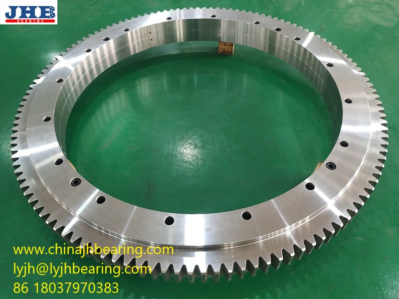 Double row ball Slewing/turntable bearing 5014 with size 1143*880*105mm  