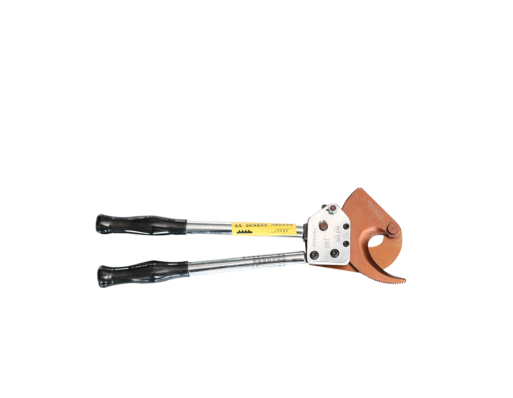 J-40 HIGH QUALITY MANUAL TOOL RATCHET CABLE CUTTER FOR CUTTING COMMUNICATION CABLES AND CU/AL/ARMORED CABLES