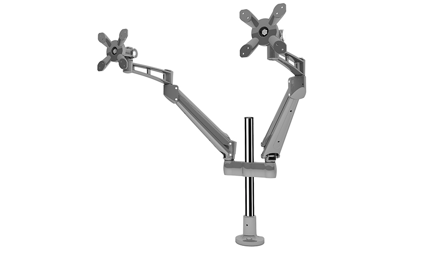 Desk Stand Monitor Mount for Computer Hold 17-27 Double Screen