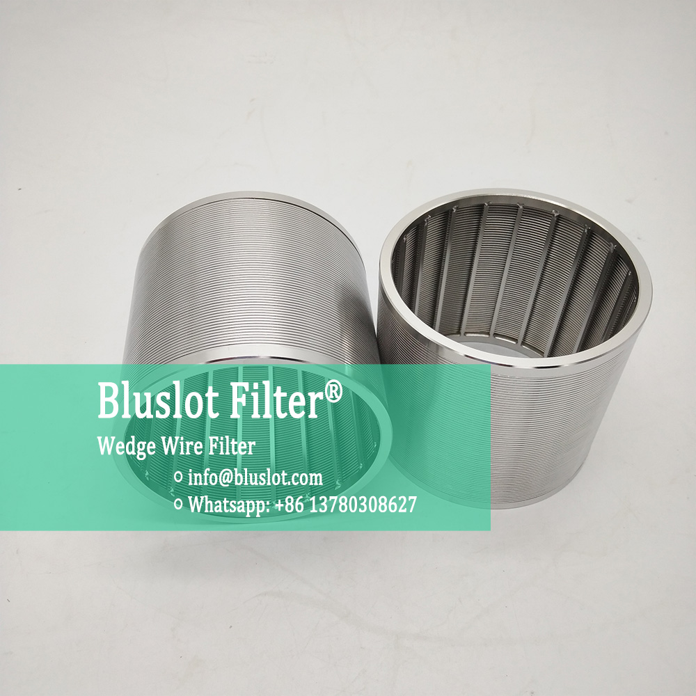 Wedge wire screen filter strainer - bluslot filter