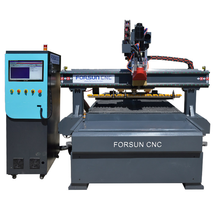 ATC CNC Wood Router Machine with Auto Unloading