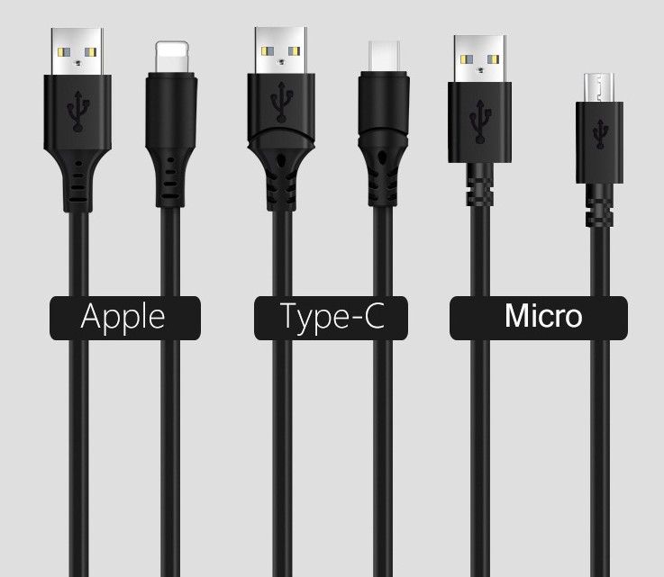 专业制造商安卓手机充电线 USB数据线micro、type-c、iphone充电线 供应商
