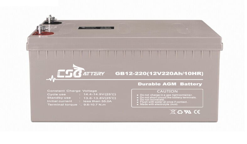 Csbattery 12V230ah Deep Cycle AGM Battery for UPS/Telecom/Communication/Rectifier/Fire/Wholesale/Ac